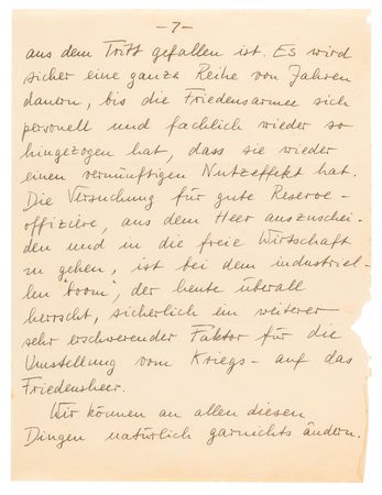 Lot #7023 Wernher von Braun Autograph Letter Signed to Walter Dornberger, Emphasizing the Goals of Operation Paperclip: 