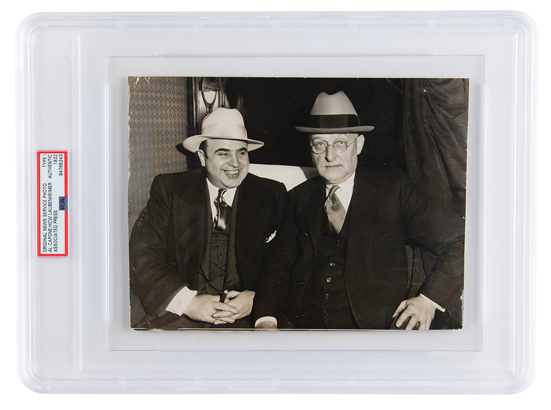 Lot 153 Al Capone Original 'Type I' Photograph