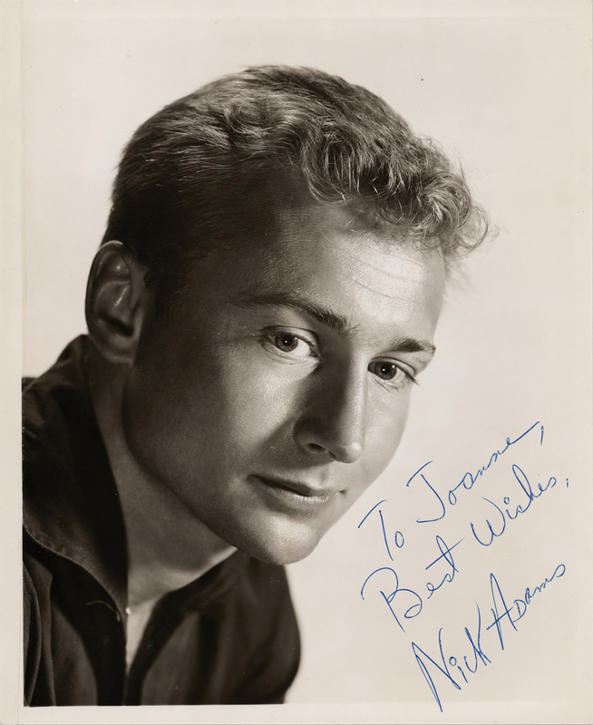 Lot 477 Nick Adams Signed Photograph