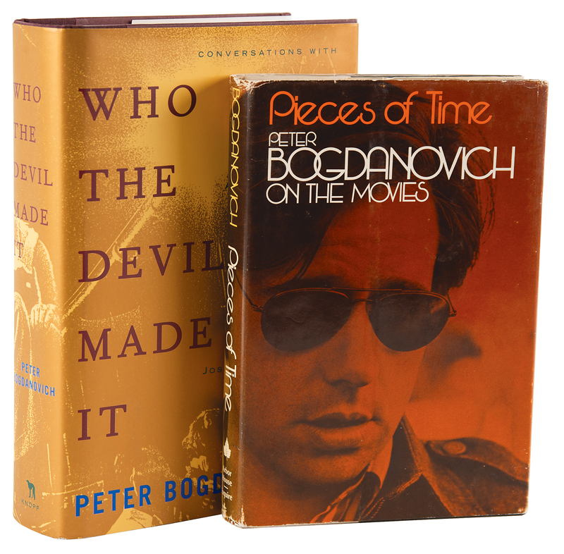 Lot 492 Peter Bogdanovich (2) Signed Books - Pieces of Time and Who the Devil Made It