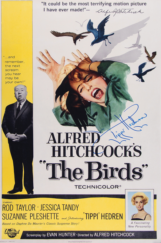 Lot 543 Tippi Hedren Oversized Signed Photograph