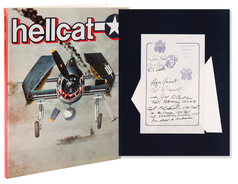 Lot 261 Fighter Pilots Signed Book - Hellcat