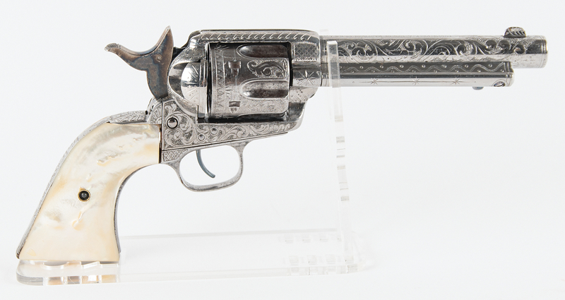Lot 616 Bob Steele's 1880 Colt Frontier Six-Shooter Revolver - Presented by RKO Studios