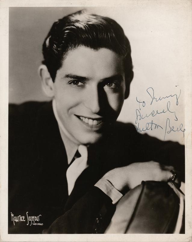 Lot 490 Milton Berle Signed Photograph