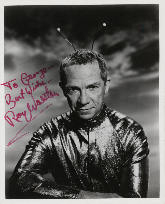 Lot 630 Ray Walston Signed Photograph