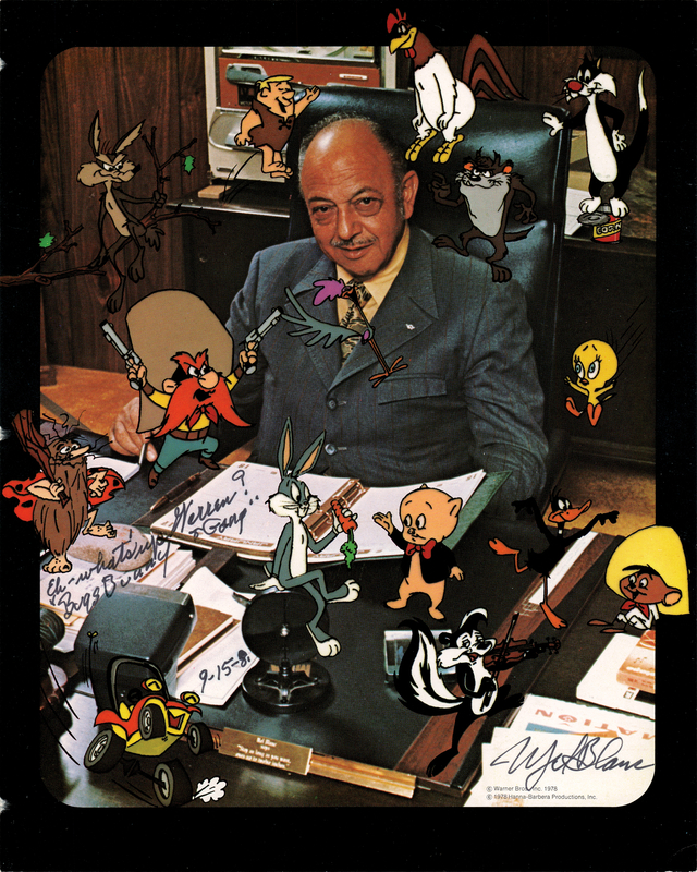Lot 491 Mel Blanc Signed Photograph