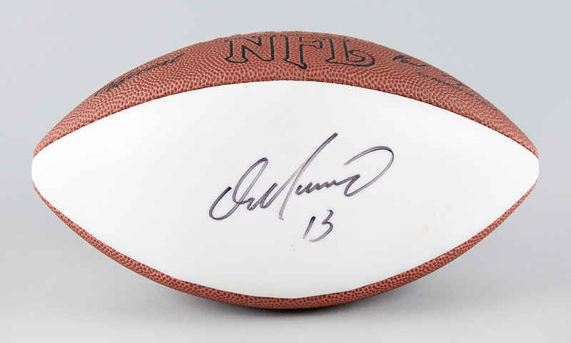 Lot 738 Dan Marino Signed Football