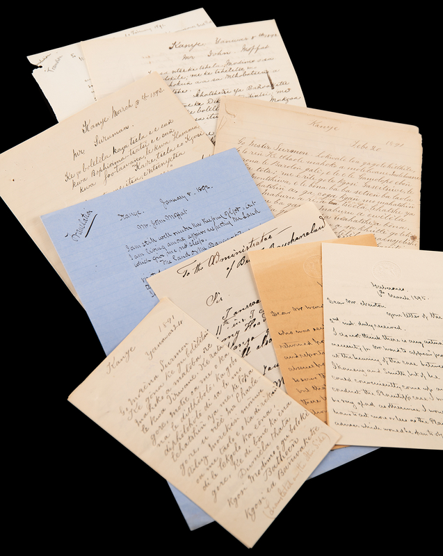 Lot 133 Bechunaland Chiefs and Colonial Administration Archive of (30+) Letters and Documents