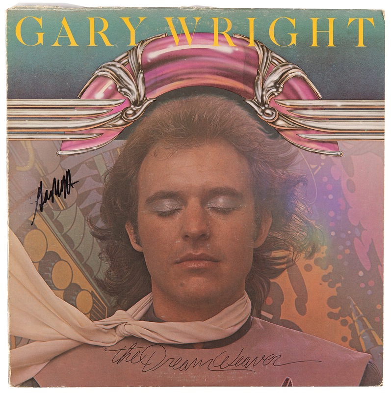 Lot 443 Gary Wright Signed Album - The Dream Weaver