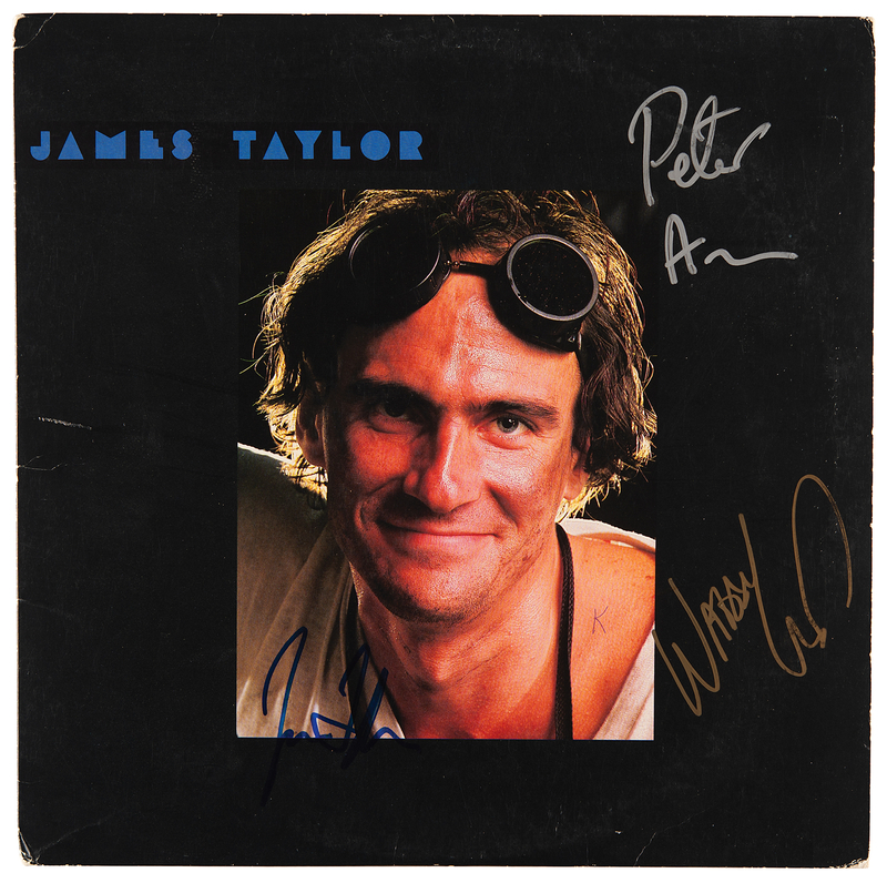 Lot 411 James Taylor Signed Album - Dad Loves His Work