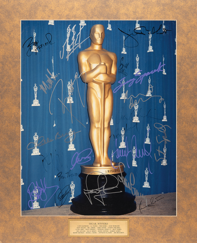 Lot 475 Academy Award Winners Oversized Signed Photograph