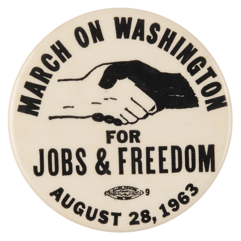 Lot 189 Martin Luther King, Jr.: March on Washington Pinback Button