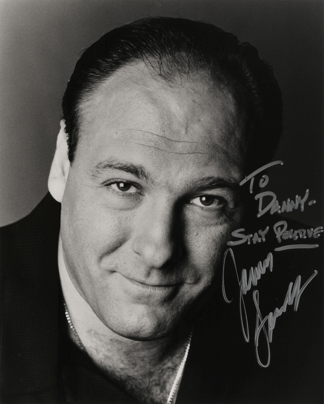 Lot 532 James Gandolfini Signed Photograph