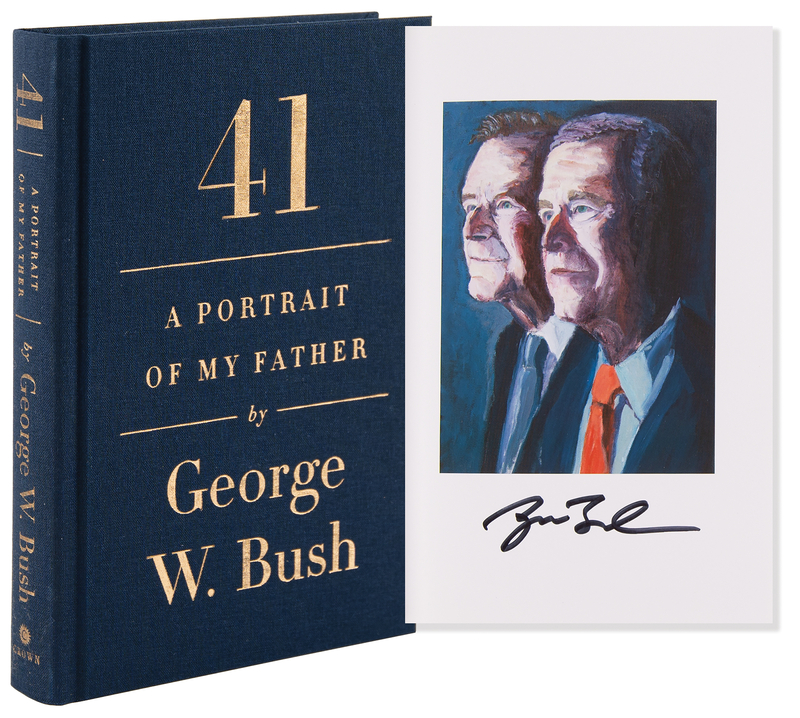 Lot 27 George W. Bush Signed Book - 41: A Portrait of My Father
