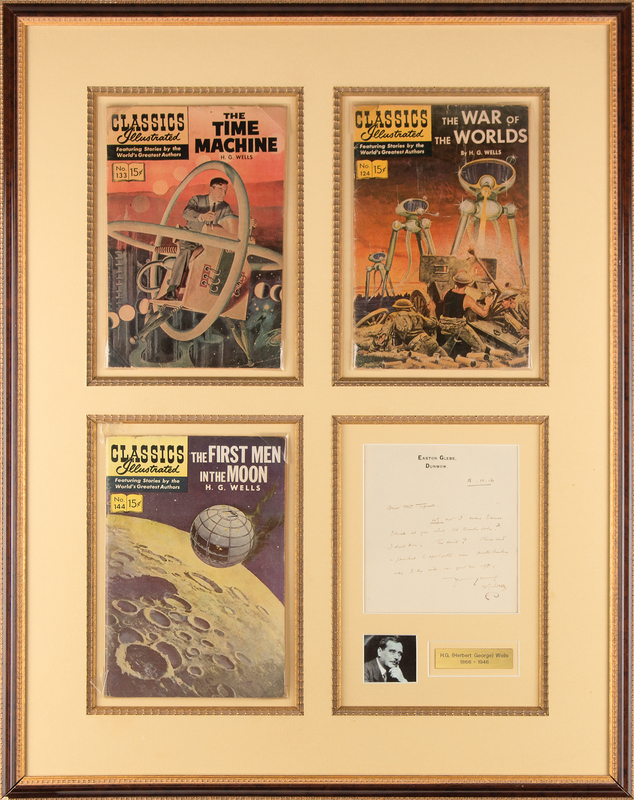 Lot 369 H. G. Wells Autograph Letter Signed