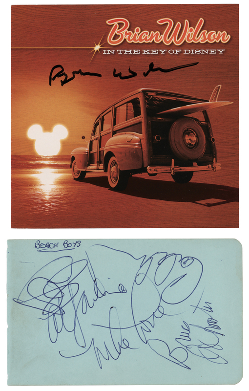 Lot 413 Beach Boys (2) Signed Items