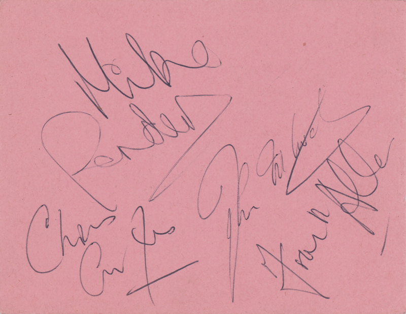 Lot 436 The Searchers Signatures
