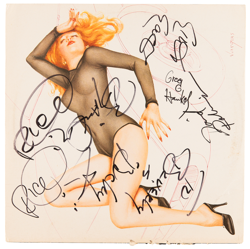 Lot 417 The Cars Signed Album - Candy-O