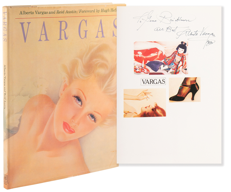 Lot 314 Alberto Vargas Signed Book - Vargas