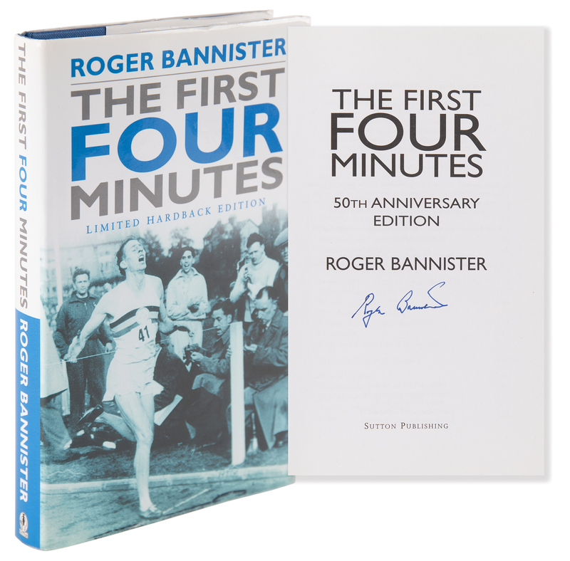 Lot 679 Roger Bannister (8) Signed Items