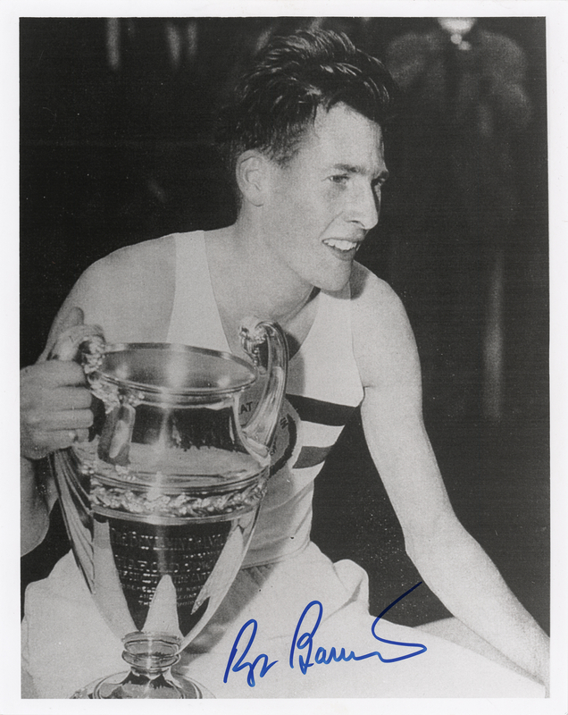 Lot 680 Roger Bannister (4) Signed Photographs