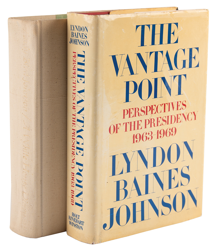 Lot 50 Lyndon and Lady Bird Johnson Signed Books