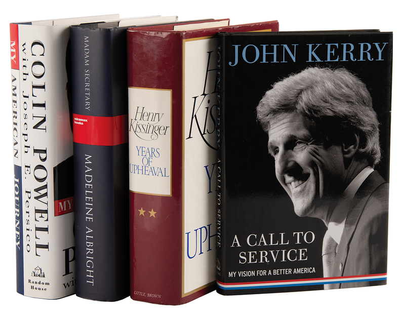 Lot 227 Secretaries of State (4) Signed Books