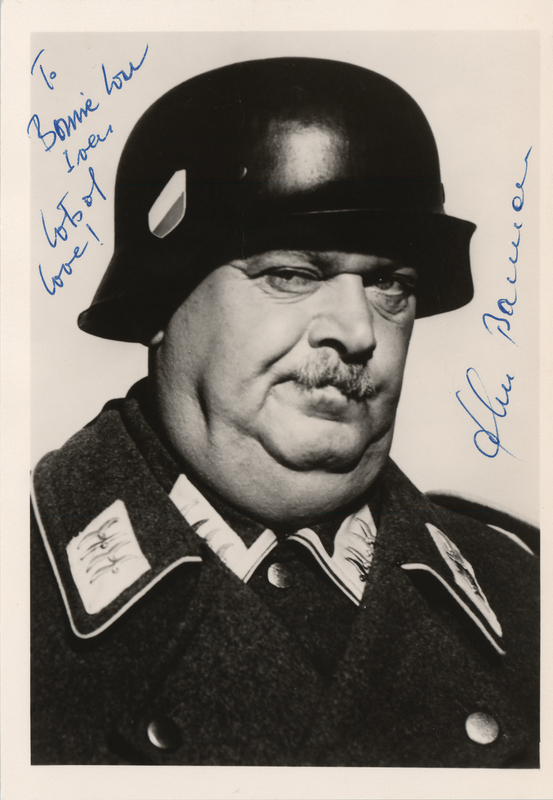 Lot 549 Hogan's Heroes: John Banner Signed Photograph