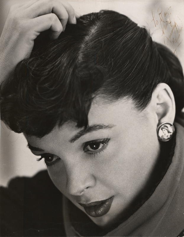 Lot 533 Judy Garland Signed Photograph