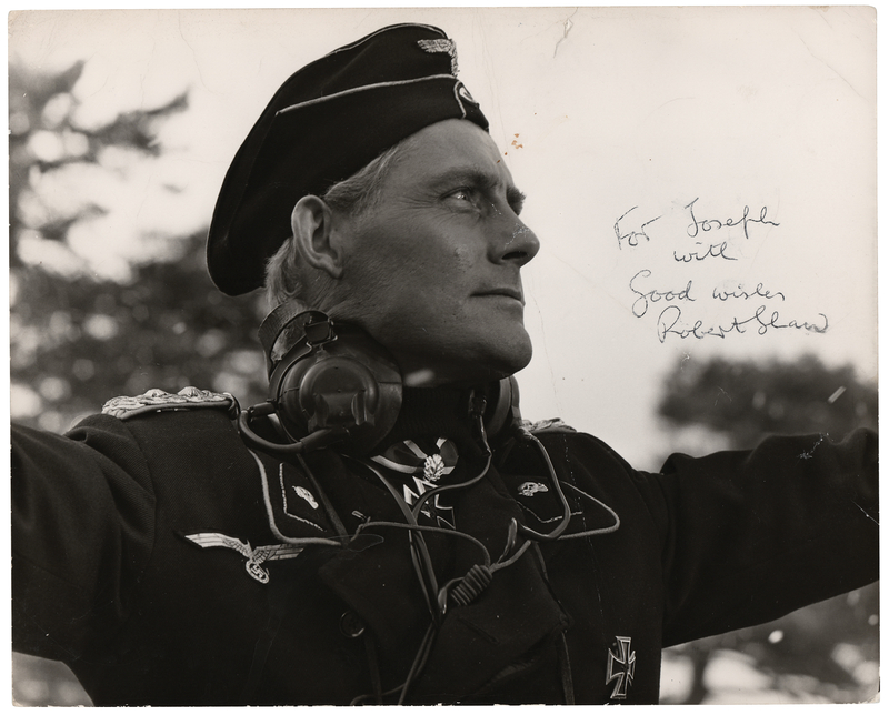 Lot 610 Robert Shaw Signed Photograph