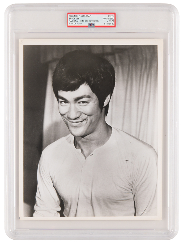 Lot 563 Bruce Lee Original Photograph for Fist of Fury - PSA Type I