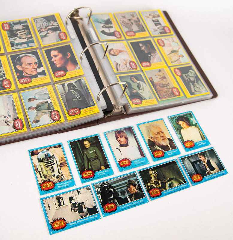 Lot 472 1977 Topps Star Wars Complete Card Set (330) - All Five Series