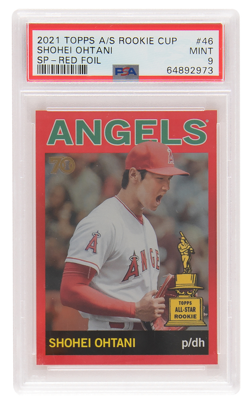 Lot 749 2021 Topps #46 Shohei Ohtani (Ltd. Ed. #2/5) - PSA MINT 9