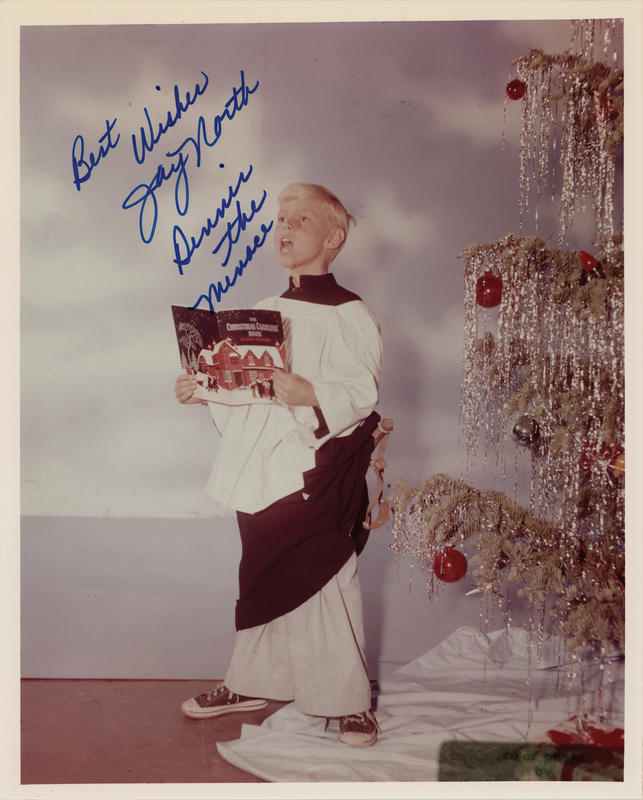 Lot 518 Dennis the Menace: Jay North Signed Photograph
