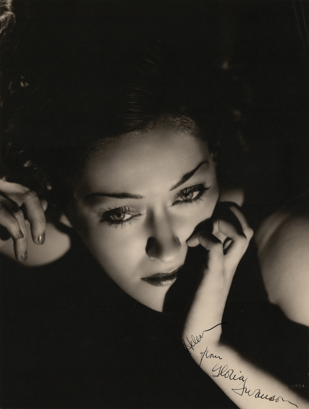 Lot 618 Gloria Swanson Signed Photograph