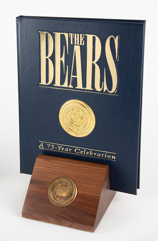 Lot 698 Chicago Bears Legends Signed Book - Payton, Sayers, Luckman, Butkus, and Ditka (Ltd. Ed. #362/750)