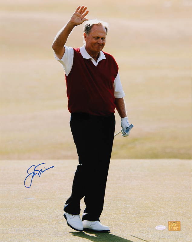 Lot 746 Jack Nicklaus Oversized Signed Photograph