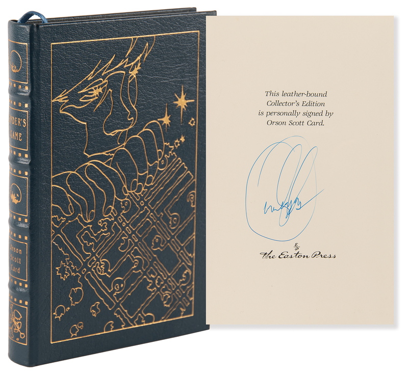 Lot 341 Orson Scott Card Signed Book - Ender's Game