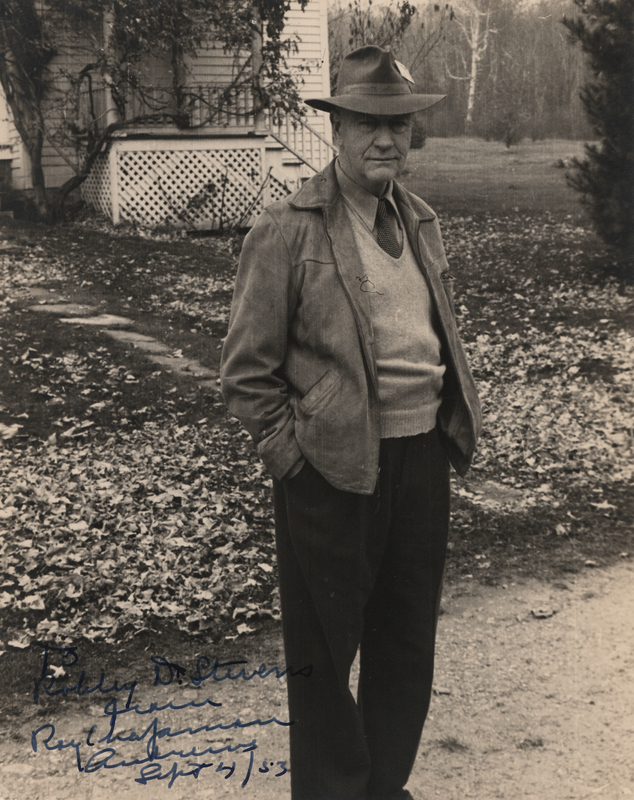 Lot 142 Roy Chapman Andrews Signed Photograph