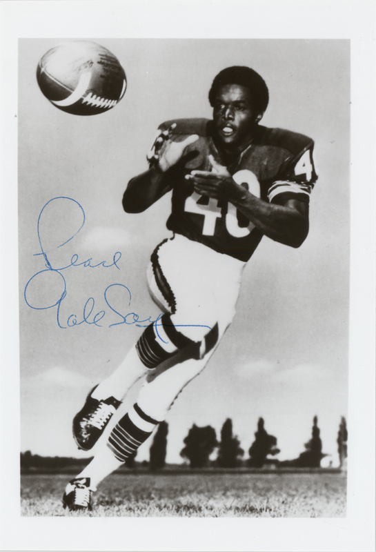 Lot 762 Gale Sayers Signed Photograph
