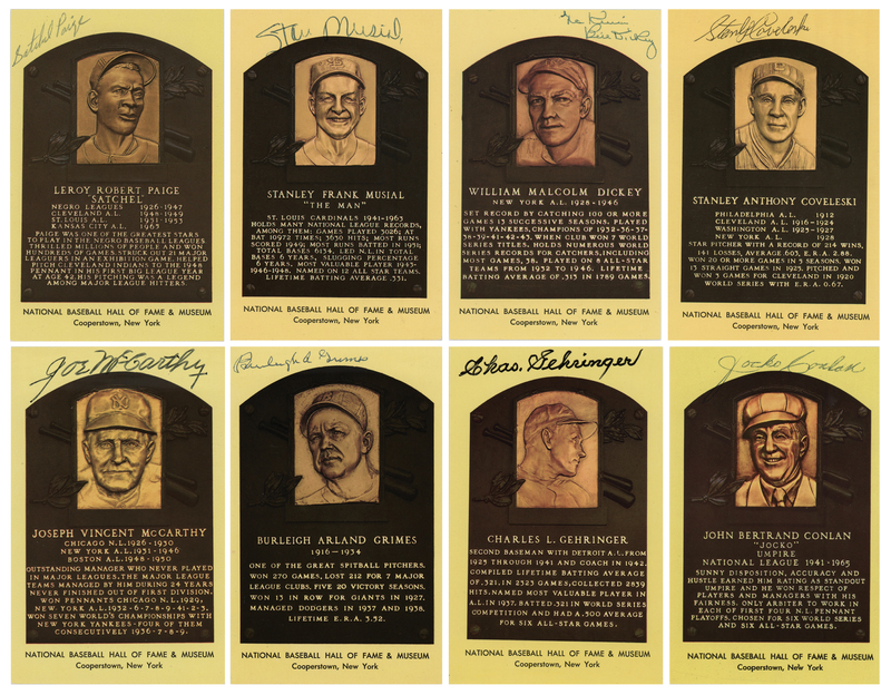 Lot 686 Baseball Hall of Famers (21) Signed HOF Cards