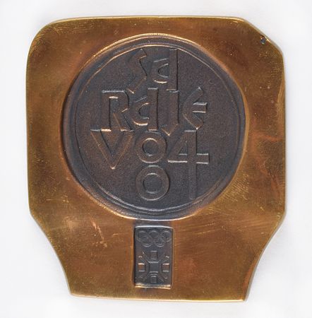Lot #761 Sarajevo 1984 Winter Olympics Bronze Participation Medal - Image 1