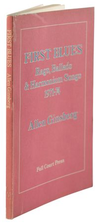Lot #347 Allen Ginsberg Signed Book - First Blues - Image 3