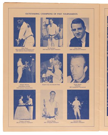Lot #457 Bruce Lee Signed 1967 National Karate Championship Program - Image 5