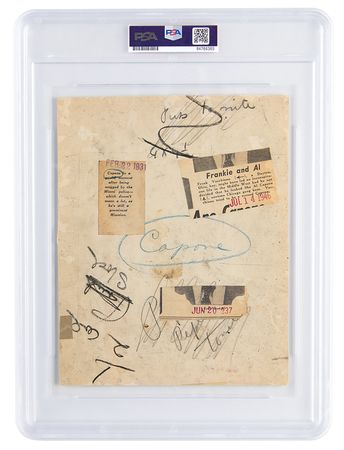 Lot #152 Al Capone Original 'Type III' Photograph - Image 2