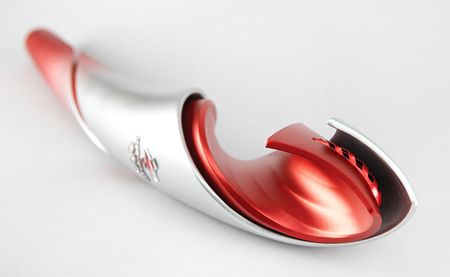 Lot #640 Beijing 2022 Winter Olympics Torch and Display Base - Image 2