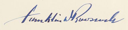 Lot #15 Franklin D. Roosevelt Typed Letter Signed as President, Three Days Before the 1935 Neutrality Act: 