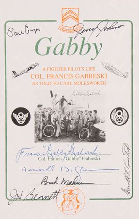 Lot #282 World War II Aces Signed Book - Gabby: A Fighter Pilot's Life - Image 2