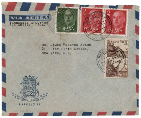 Lot #370 Tennessee Williams Typed Letter Signed as 