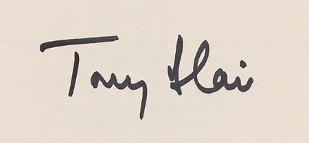 Lot #145 Tony Blair Signed Baseball and Signed Book - Image 2